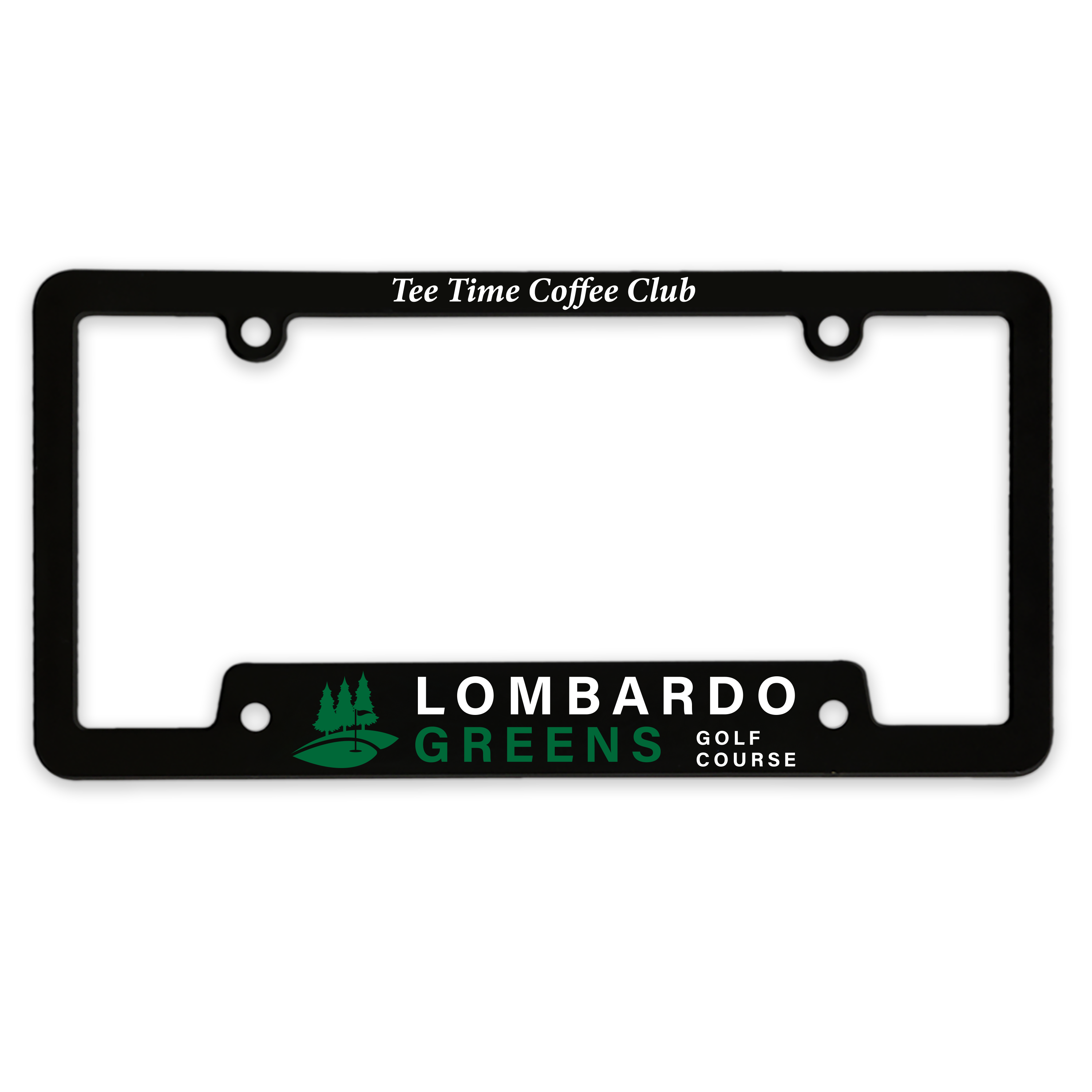 Corner-View License Plate Frame